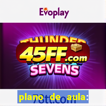plano de aula: bingo de palavras